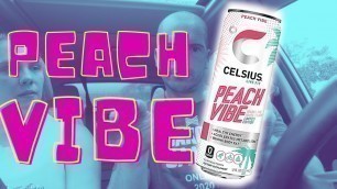 'CELSIUS Fitness Energy Drink | Peach Vibe Taste Test'