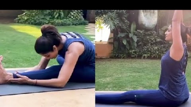 'Watch, Shilpa Shetty nails Janu Sirshasana in new video'