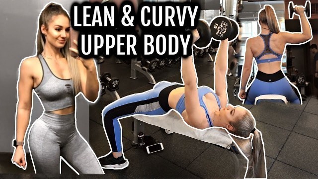 'Upper Body Workout For Women (In The Gym)'