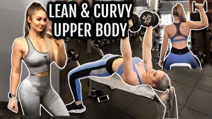 'Upper Body Workout For Women (In The Gym)'