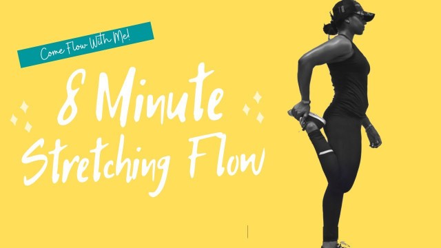 '8 Minute Stretching Flow // FLOW WITH ME | Stephanie Marie Fitness'