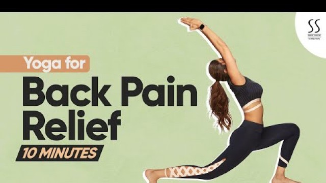 '10-Min Yoga for Back Pain Relief | Shilpa Shetty Yoga Programs'