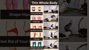 'Weight Lose Fast at Home| Thin Body #fitness #exercise #weightloss #workout #loseweight'