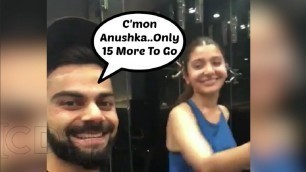 'Virushka Motivational Workout Together Is Giving Major Couple Goals'