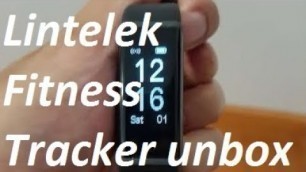 'Lintelek Fitness Tracker Unbox | What\'s Inside?'