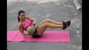 'Laura London\'s Kick Your Abs in the Parking Lot Workout'