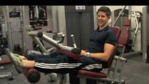 'How To: Seated Leg Curl (Life Fitness Machine)'