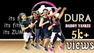 'Dura - Daddy Yankee - Zumba Fitness Dance Video - Choreography - Sravan Grace'