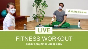 'Upper Body Fitness Workout For Amputees – Mobilisation/Coordination/Balance | Ottobock'