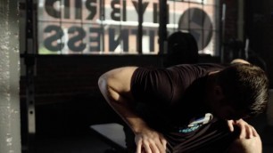 'Hybrid Fitness : Motivational video - It Never Gets Easier You Just Get Stronger'
