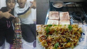 'Food Fitness and fun with kids ||Healthy Sandwiches & Authentic Qubooli Biryani Recipes'