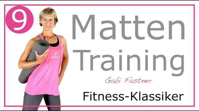 '9 ♎️ 25 min. Figurtraining auf der Matte | Fitness Klassiker für Zuhause'