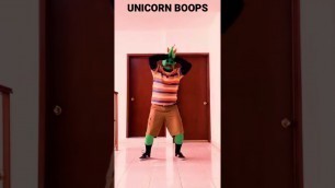 'UNICORN BOOPS exercise move 