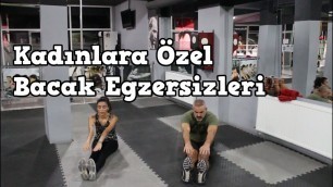 'Kadınlara Özel Bacak Egzersizleri'