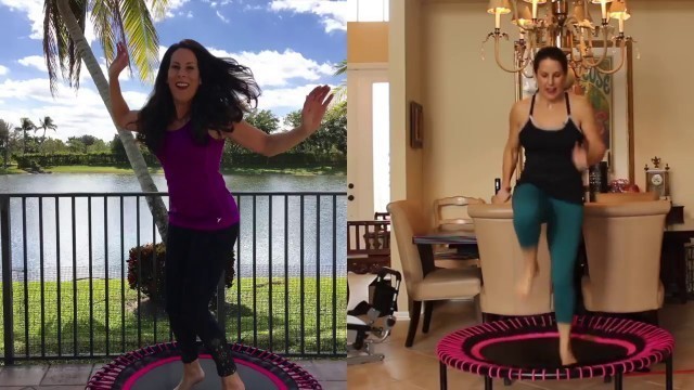 '15 Minute Workout Rebounding for Beginner Laura London'