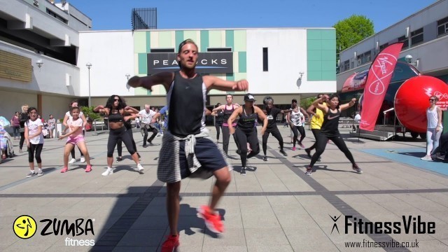 'Flashmob at Edmonton Green with Fitness Vibe, video 9'