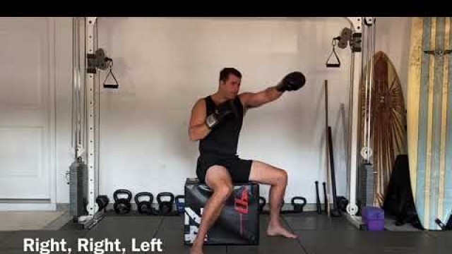 '10 Minute Seated Boxing Workout'