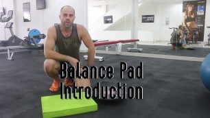 'Balance Pad Introduction'