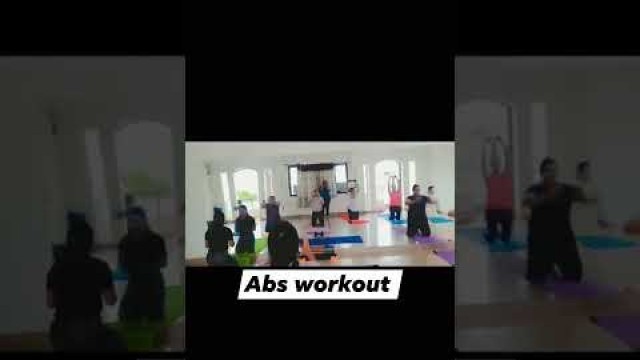 'Abs workout- shape fitness studio'