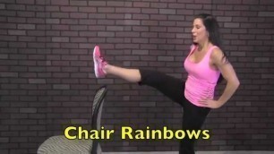 'Best Sexy Fitness Lower Body Chair Workout with Laura London - Checkout in description'