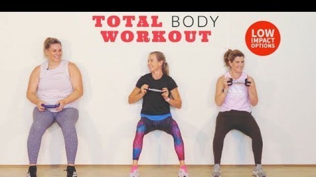 'Challenging Total Body Cardio and Resistance workout'