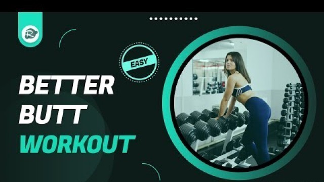 'Easy Butt Workout for Women | Fitness Workout at Home | Rumble Apps'