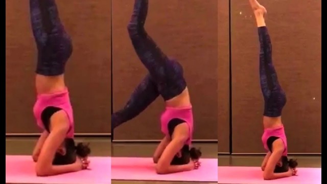 'Shilpa Shetty Flat Abs Yoga Video'