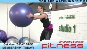 'FIT BALL Exercise Classes - Balance & Core Stability'