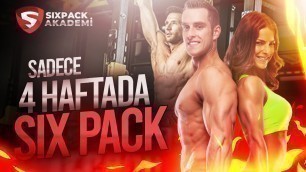 '4 HAFTADA SIX PACK YAP! - İLERİ SEVİYE SIX PACK PROGRAMI'