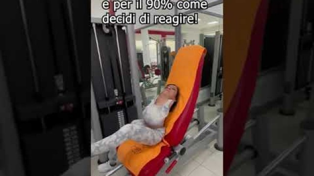 'Cosa significa fare  la dura  in palestra  #shorts'