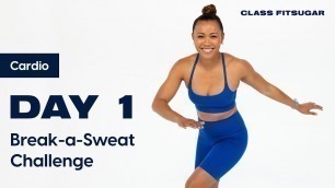 '30-Minute No-Mat Standing Cardio HIIT Routine | Day 1 | POPSUGAR Fitness'