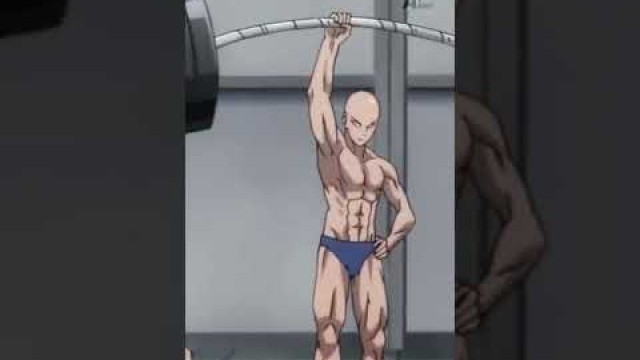 'One Punch Man Whatsapp Status - Saitama - Fitness Test - Record Break - Latest 2022 #anime #shorts'