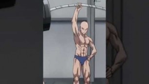 'One Punch Man Whatsapp Status - Saitama - Fitness Test - Record Break - Latest 2022 #anime #shorts'