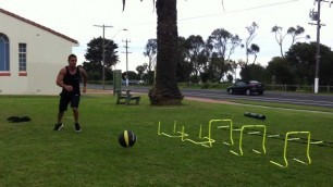 'Alien Fitness - Boot Camp Exercise Demo (Part 3)'