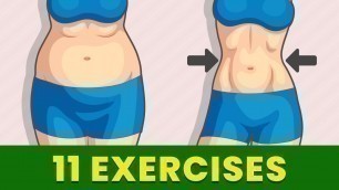 '11 Best Standing Exercises (no jumping) Belly Fat Workout To Lose Weight Fast At Home'