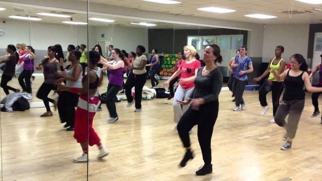 'Mas De Ti Notch with SylviaJ @ Fitness First Harrow 16.02.13'