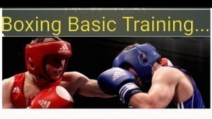 'Boxing Basic Training #boxing #fitness #motivation #motivationalvideo #boxingtechnique'