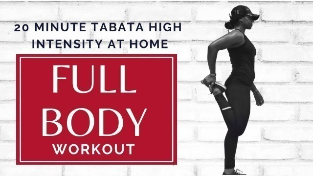 'Full Body Tabata Style | Workout With Me | STEPHANIE MARIE FITNESS'