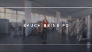 'Bauch Beine Po - FITGROUP ONLINE - Fitness für Zuhause'