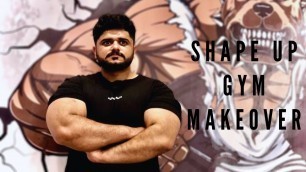 'Gym Renovation Before and After | Shape Up Gym | Gym Renovation Journey'
