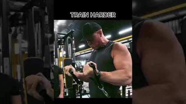 'Train Harder #fitness #motivation #gym #workout #youtube #shorts'