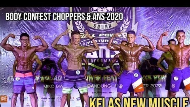 'JUARA CHOPPERS BODY CONTEST 2022 MIKO MALL KELAS NEW MUSCLE || MEN FITNESS MODEL || Xandroz'