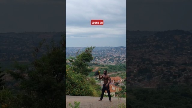 'slaming medicine ball with a nice view            #view #workout #fullbodyworkout'