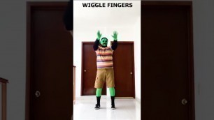 'WIGGLE FINGERS exercise move. #exercise #fitness #alien #shorts #H3 #short'