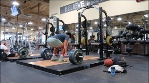 'Deadlift party after ball at local 24 hour fitness.'