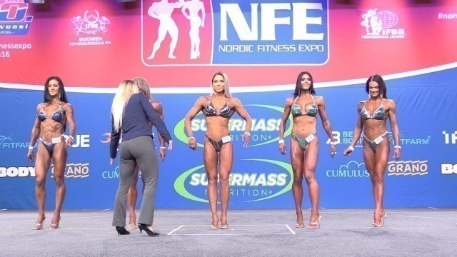 'NFE 2016 - Body Fitness alle 168 cm - Finaali'