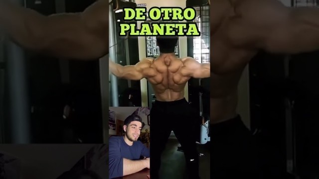 'ESTO es HUMANO??!?! #gym #backworkout #alien'