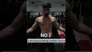 'No ! #shorts #fitness #foryou #viral #trending #explore #youtube #love #bodybuilding #popular #gym'