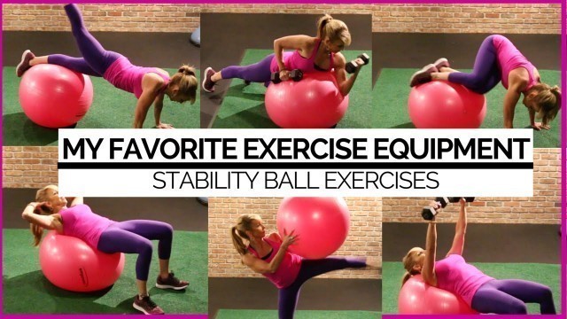 'Stability Ball Exercises - Holiday Gift Guide for the Fitness Enthusiast'