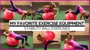 'Stability Ball Exercises - Holiday Gift Guide for the Fitness Enthusiast'